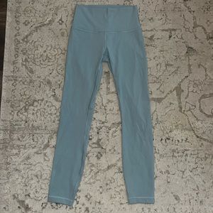 Light Blue Lululemon Leggings